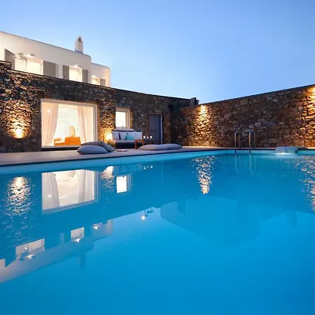 Aqua 2, Private Pool, Gym, Mykonos 别墅 Mykonos Town