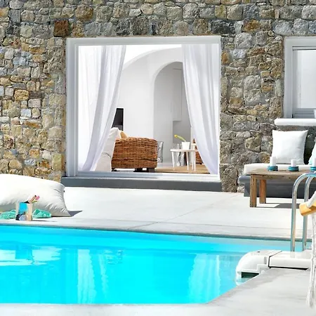 Aqua 2, Private Pool, Gym, Mykonos Villa *